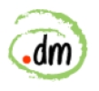 .dm zone registry logo